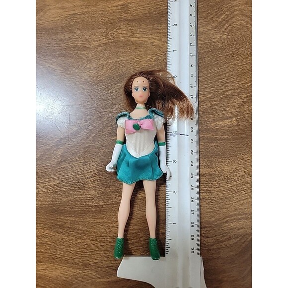 Vtg 1995 Sailor Moon Jupiter Adventure Doll Bandai 5.5" - Picture 4 of 7